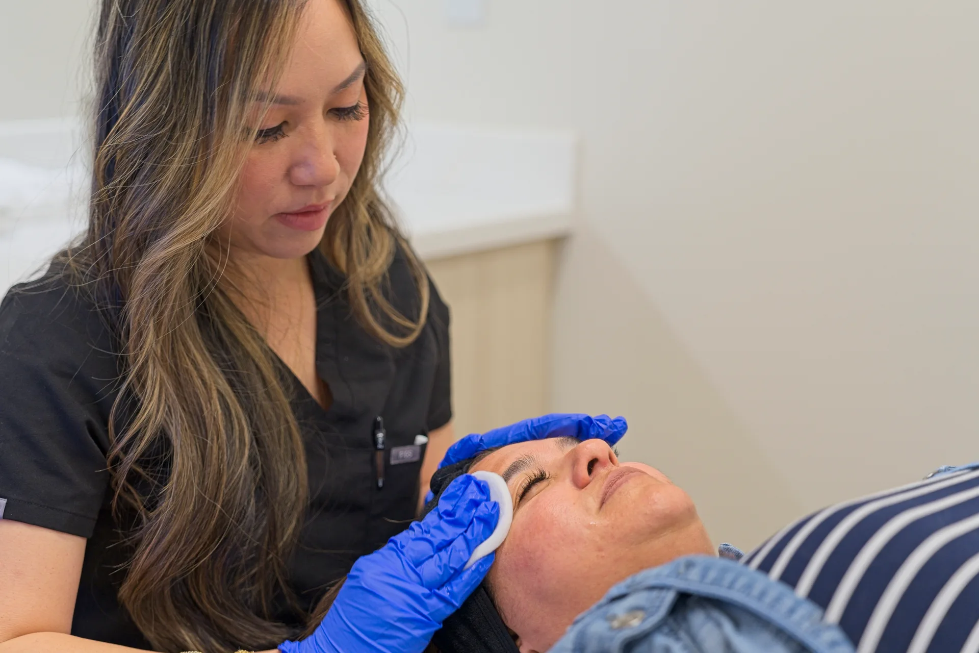 Dermal filler treatment by Linda Nguyen PA-C
